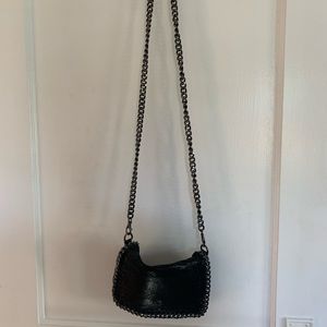 Genuine leather crossbody bag